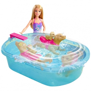 Swimming on sale barbie doll