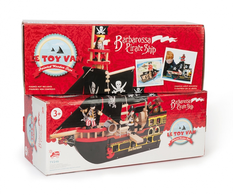 le toy van jolly pirate ship
