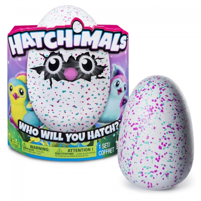 blue hatchimal