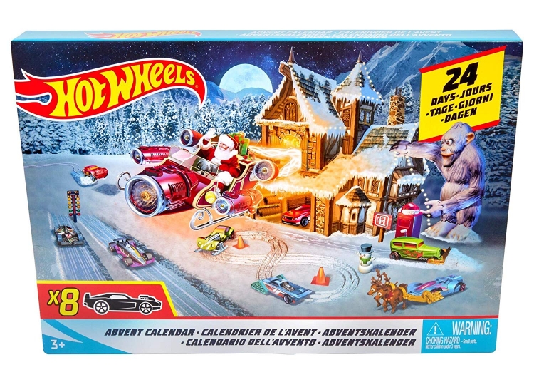 calendar hot wheels