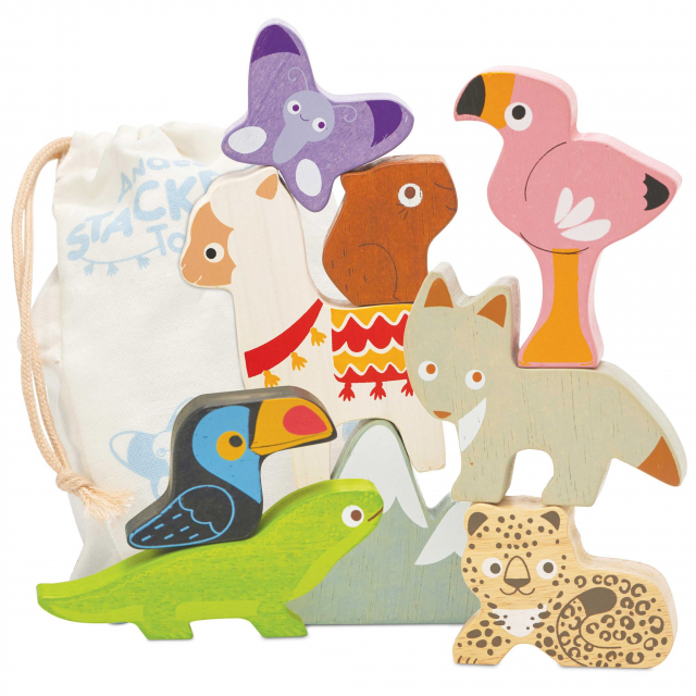 wooden animals for babies