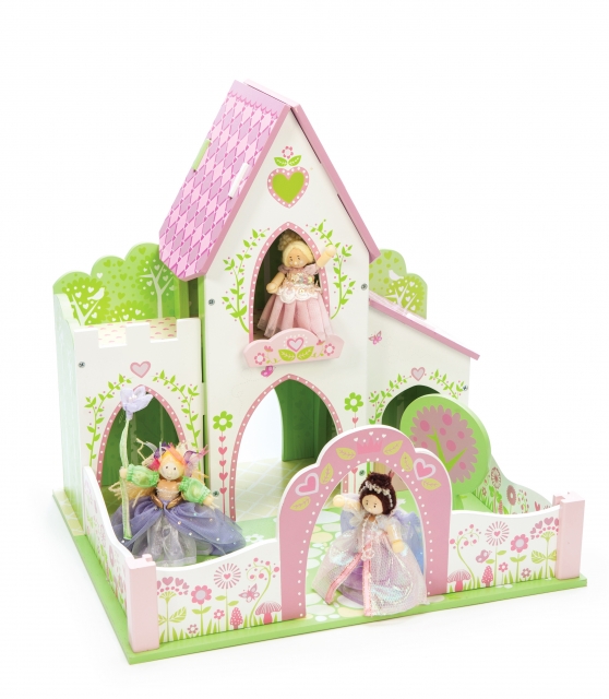 wooden fairy castle