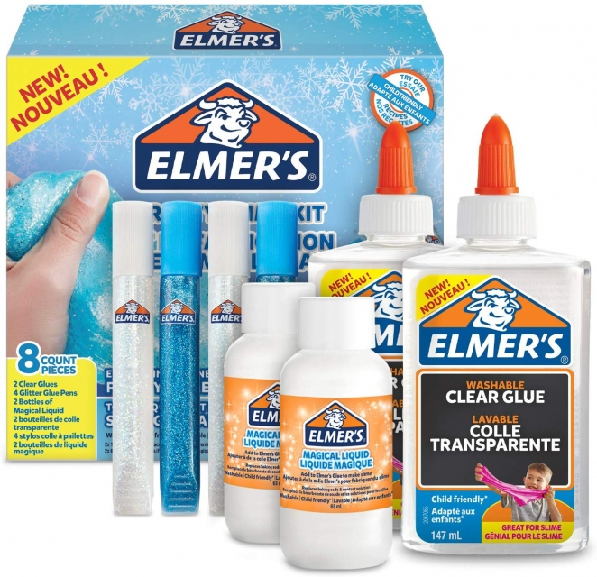 Elmers Frosty Slime Kit Child Friendly Washable